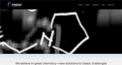 Desktop Screenshot of crisonchemistry.com